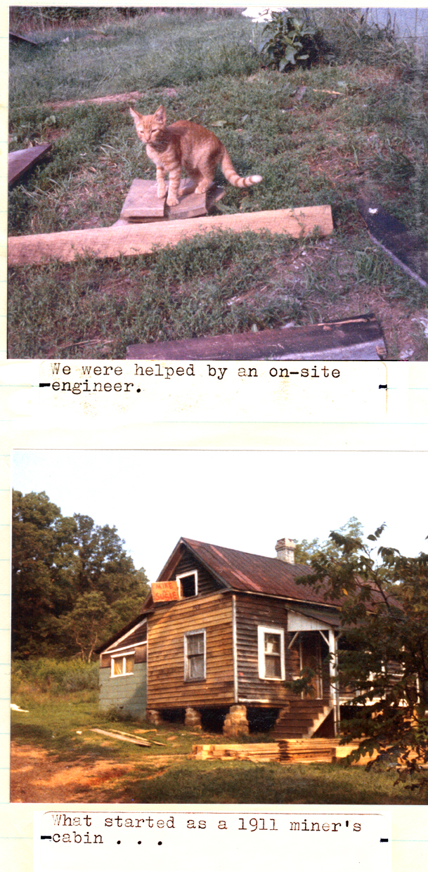 1986 Rehab of 501 Valles Mines School Road All-Oak Building-1